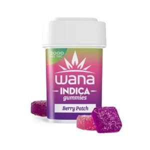 WANA | BERRY PATCH | GUMMIES | 20PK | (2000MG) | INDICA | MED