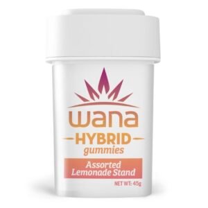 wana | Lemonade Stand Assorted Gummies | HYBRID BLEND |100mg 10pk 10mg each|