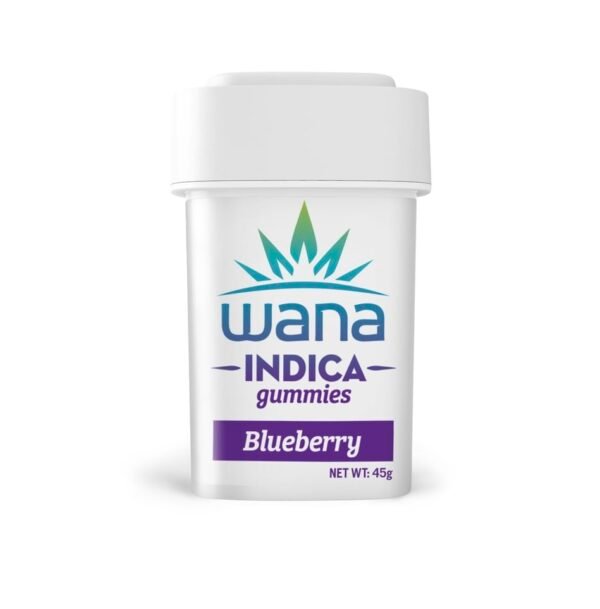 WANA CLASSIC GUMMIES BLUEBERRY (MED) // INDICA(100MG) - Image 2