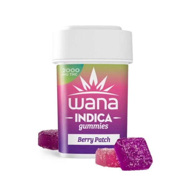 WANA CLASSIC GUMMIES BERRY PATCH (HIGH DOSE) // INDICA (2000mg)