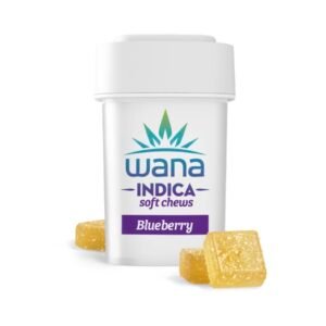 WANA CLASSIC GUMMIES BLUEBERRY (MED) // INDICA(100MG)