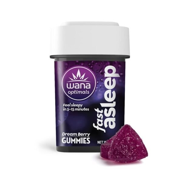 Fast Asleep - Dream Berry [20pk] (200mg CBD/40mg THC/40mg CBN/40mg CBG/20mg Melatonin)(REC) - Image 2