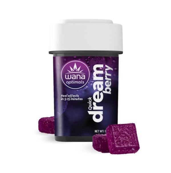 Fast Asleep - Dream Berry [20pk] (200mg CBD/40mg THC/40mg CBN/40mg CBG/20mg Melatonin)(REC)