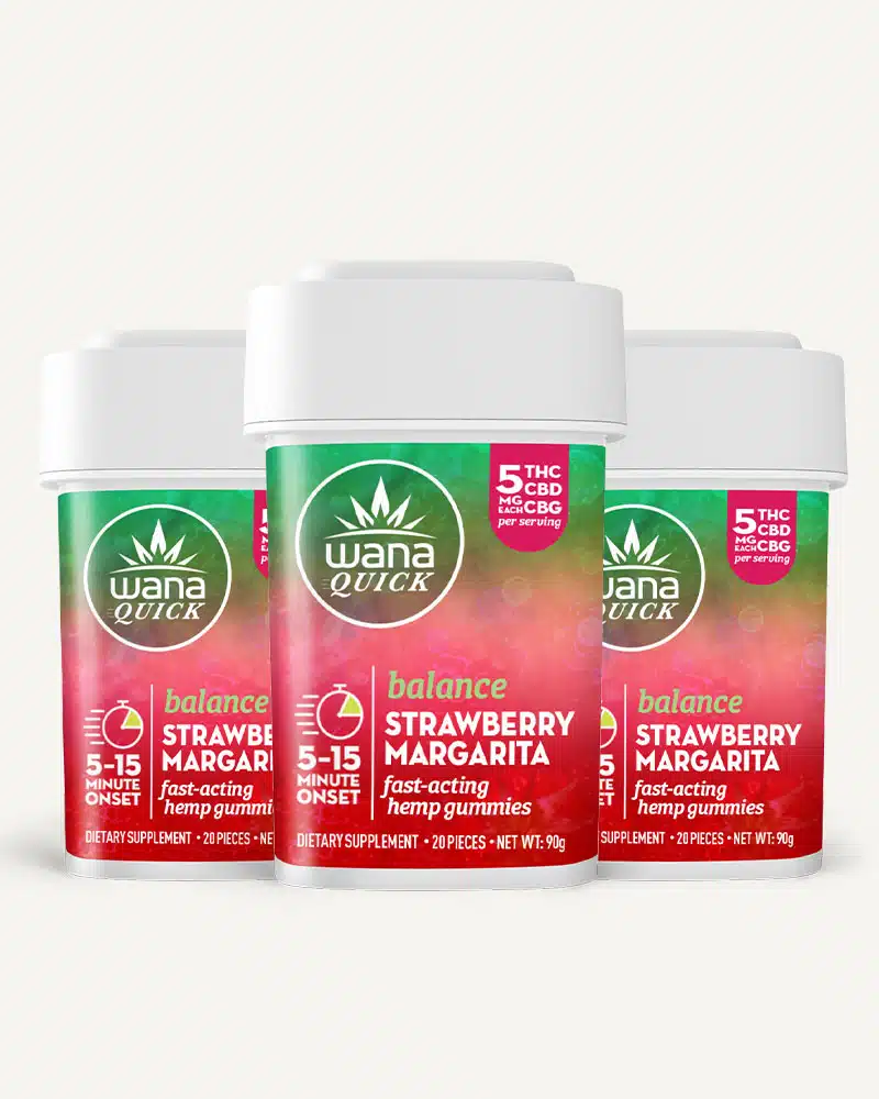 WANA Quick Balance – Strawberry Margarita (3 Pack)